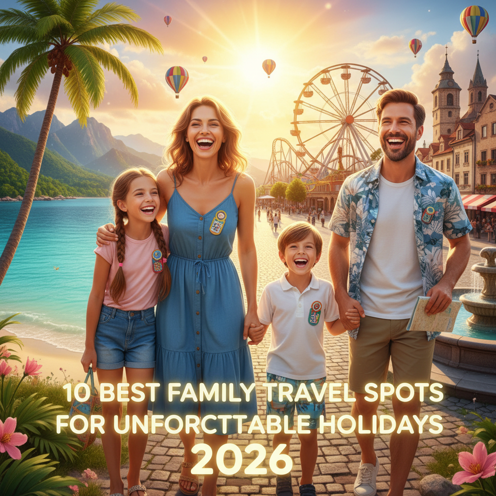 Family-Friendly Travel Destinations for Memorable Holidays: 10 Best Picks 2026