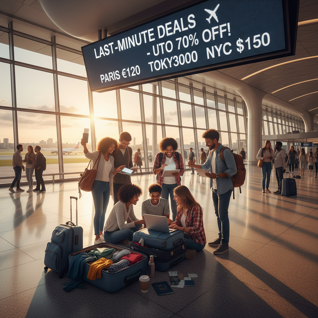 How to Score Last-Minute Travel Deals: 7 Best Insider Methods for 2026